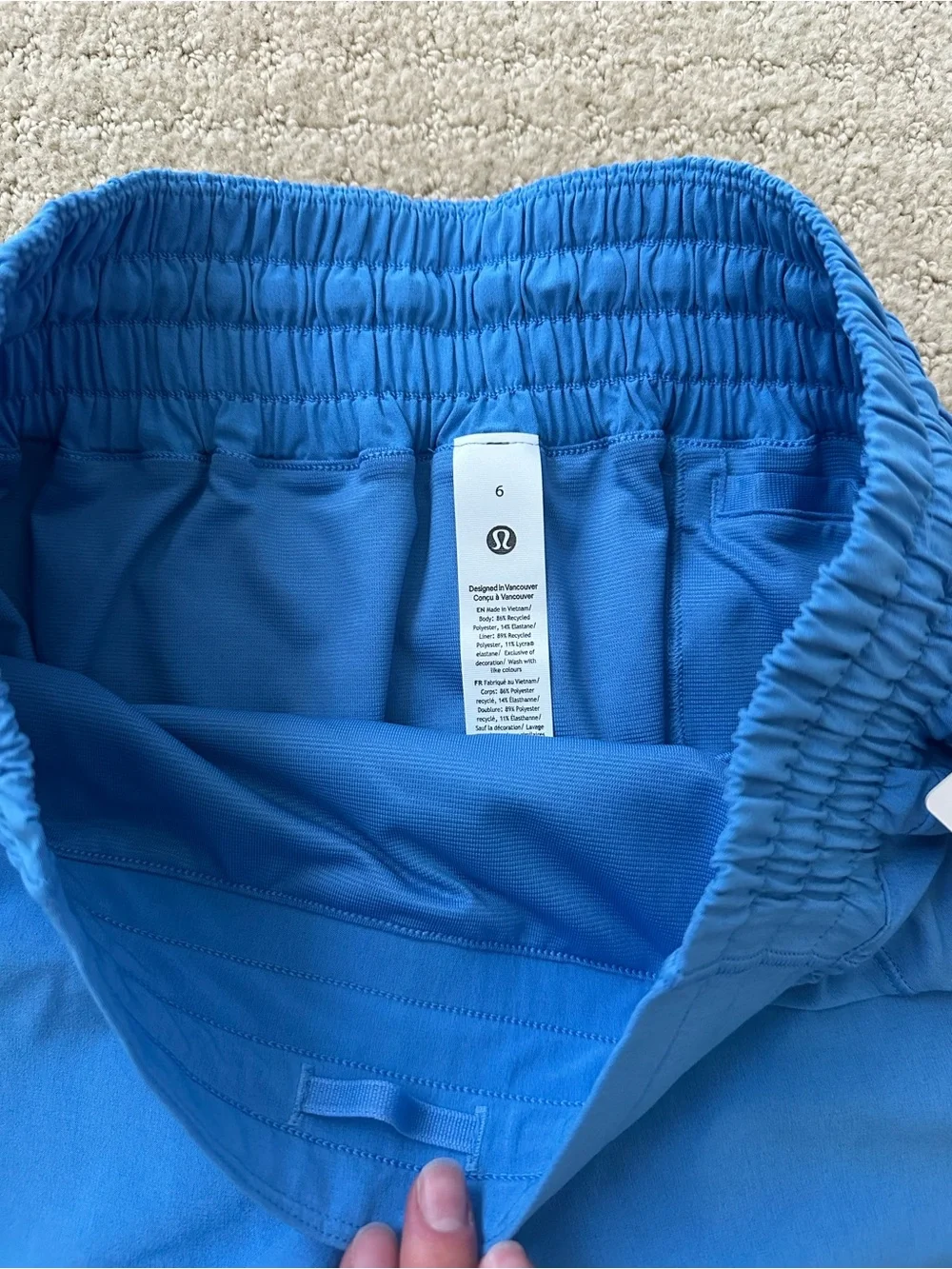NWT lululemon hotty hot high rise 2.5